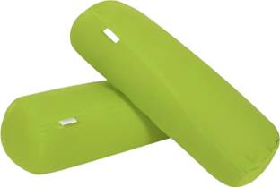 ORCHEED Sofa Pillow Roll Bolster, Cotton Roll, (29x12) inch,Throw Pillow Microfibre Solid Bolster Pack of 2
