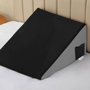 Sleepsia Relaxing Backrest Posture Improvement Wedge Leg Elevation Pillow for Back & Legs Memory Foam Solid Orthopaedic Pillow Pack of 1
