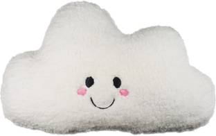 PICKKART Plush Stuffed Animal Pillow, Pink, Cute Cloud Design for Kids and Adults Microfibre Solid Cushion Pack of 1