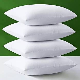 YABAN Down & Feather Sleeping Pillow Pack of 4 Solid LUXURY