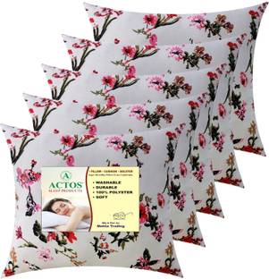 ACTOS Microfibre Cushion Pack of 5 Floral