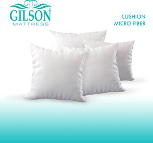 Gilson Microfibre Cushion Pack of 4 Solid 16 x 16 Inch