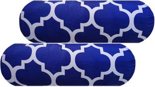 PALVIT Microfibre Bolster Pack of 2 Abstract