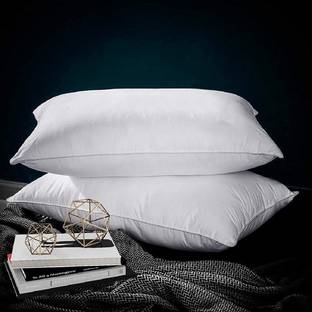 YPOLOIPO LUXURY Cotton, Microfibre Solid Sleeping Pillow Pack of 2
