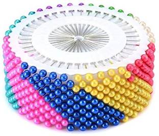 JRYU Plastic Pearl Head, Stainless Steel Tip  Pins