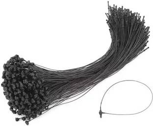HBS 5" Black 3000 Pcs Plastic Loop Lock Pins Nylon plastic Tip, Plastic  Pins