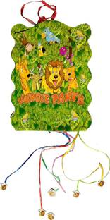 FUNCART Jungle (Khoi bag) Pull String Pinata