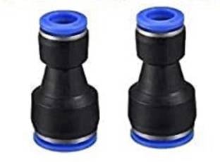 CRAFTSFY 8mm to 4mm Pneumatic air pipe push connector joint connector Reducer Pipe Joint Hose Connector