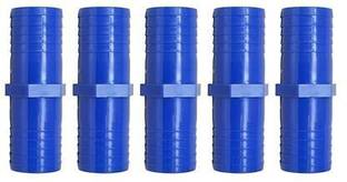 Implemental PVC Garden Pipe Hose Connector 2 inch 2-Way Coupling Pipe Joint