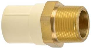 Soil to Soul CPVC Brass MTA Fitting with high durability, Size- 3/4 X 1/2 inch 2-Way Reducer Pipe Joint