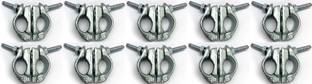 VENTA Scaffolding Drop Forged Swivel (Rotating) Pipe Clamp/Coupler 2-Way Coupling Pipe Joint