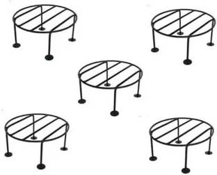 Decorexperts Set of 5 Round pot stand for outdoor & indoor Plant Container Set