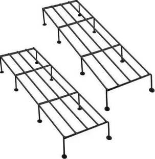 HouseOfCommon Premium Rectangular Anti-Rust Plant Stand For Indoor, Outdoor and Balcony Use Plant Container Set