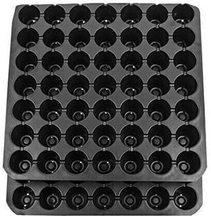 HBC Tray Seedling Starter Tray Seed Germination Plant Flower Pots Sprouter Plate Nursery Grow Box for Garden Plant Container Set