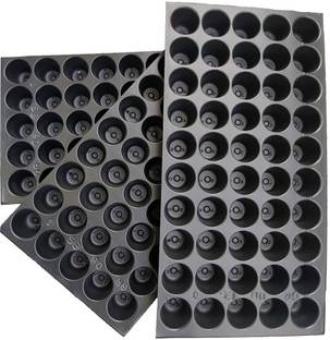 Sage Agriculture/Garden Plastic Seed Germination Seedling Tray 50 Cavity Plant Container Set