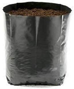 तरस Nursery Grow Poly Bag for Seedlings, Vegetables Flower Terrace Gardening(5 X 5) प्लांट कंटेनर सेट