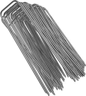 HASTHIP 50 Pcs Landscape Staples for Securing Landscape Fabric Plant Container Set