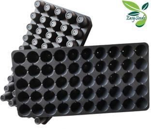 EasySeeds SEEDLING-TRAY-50HOLES-10TRAY-REUSEBLE-STRONG Plant Container Set