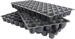 UGAOO Reusable 50 Holes Seedling Tray with Drainage Holes Plant Container Set