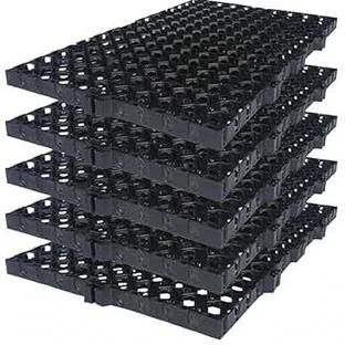 MPL Garden Drain Cell Polypropylene and 20mm for Terrace/Kitchen Garden 500x250x20 Plant Container Set