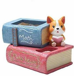 guuchuu Resin Cute Book Succulent Planter Pot (Pot Only Plant not Included) Plant Container Set