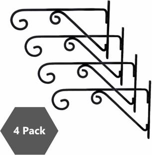 BlessYou Metal Universal Wall Mounted Planter Stand ,Bracket Hanging, Plant Container Set