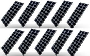 HALSEY 24 holes Cavity Germination Nursery Compact Trays for Seedling Plant in Garden Plant Container Set