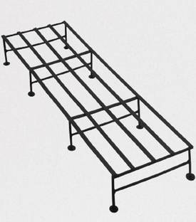 Abhi Creation Modern Iron Planter Stand / Flower Shelf Holder Plant Container Set