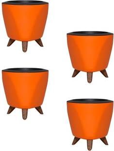 harshdeep Self Watering Planters For Indoor Plants-Lagos-UV Protected 5 Inch Plant Container Set