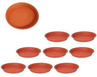KUMUDAM Heavy Duty Pot Bottom Plate/Tray/ suitable for 12 inch pot Plant Container Set