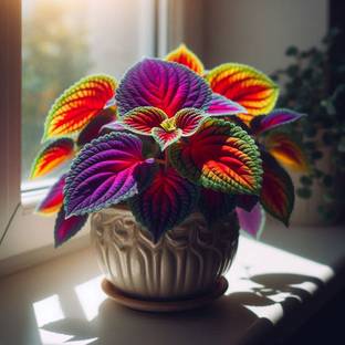 Earth Hopper 50 Seeds-Hybrid Rainbow Coleus Mix Plant Seeds For Home Garden Planting.Plant Seed