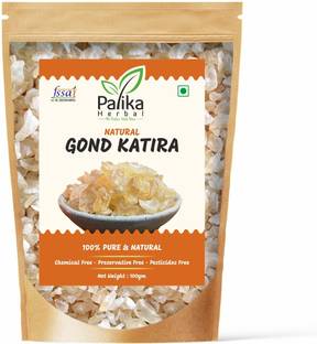 Palika Herbal Gond Katira Pure Organic Edible Gum | Tragacanth Gum Crystals Seed