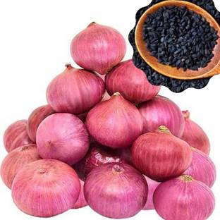 seedbasket Onion Seeds For Vegetable Garden- (400 Seeds- With More than 70% Germination) And Instruction Manual Seed