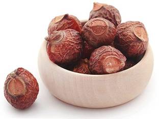 SM Exports Dried Raw Whole Reetha Nuts Aritha Herbal Soap Nuts - 250g per pack. Seed