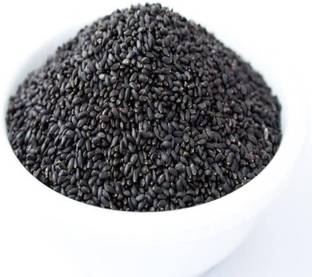 BHARAT JADI BOOTI Pure Tukh Malanga Beej - Tukhmalanga Seeds - Tukmalanga Seeds - Ocimum Basilicum Seed