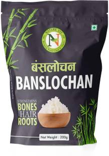 Nature Vit Nature Vit Banslochan, 200g | Vanshlochan For Eating | Tabashir Seed