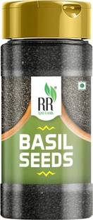 RR AGRO FOODS Tulsi beej, Tukmariya, Tukmaria, Sabja , Basil seeds, Faloods seeds Seed