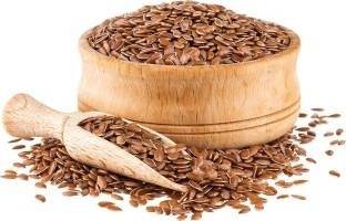 इम्शन ऑर्गेनिक देसी फ्लैक्स सीड्स अलसी के बीज 200 gram बीज