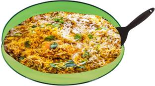 TUPPERWARE Butter Fly Rice Dish (Fruits, Sweets, Biriyani) With Rice Spoon, Dish Capacity 2000ml Tray