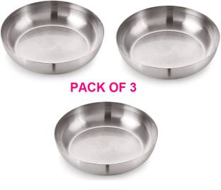 semora Stainless Steel PLATE NO.7 Chutney Plate