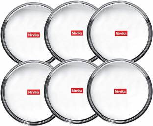 Nirvika Stainless Steel Dinner Plate