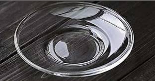 AFAST Self-Design Glass Plain Plate Use For Serving And Multi Use - C1 Dinner Plate