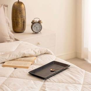 Claymistry Rectangle Ceramic Food Tray | Black | Serving Tray Tray