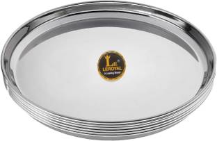 LEROYAL Regular Khumcha/Thali Dinner Plate