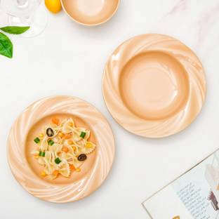 Nestasia Fine Ceramic Deep Pasta Plate/Soup Plate/Meggie Plate/Gravy Plates Dinner Plate Dinner Plate