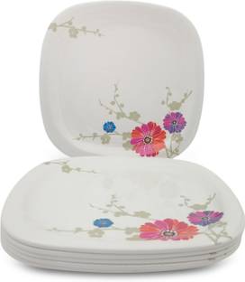 Superware Food Grade | Small Plate Set – Barbeto Daisy | Tableware Quarter Plate