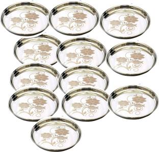 LEROYAL Family Pack Thali/Khumcha Dinner Plate