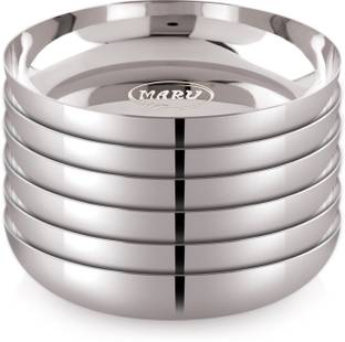 MARU Steel Plates - 6 pcs Half Plate