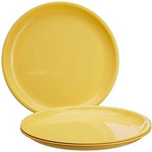Flipkart SmartBuy Multipurpose Full Plastic Plates For Daily Use | Microwave Safe| Dishwasher Safe Dinner Plate