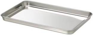 IKEA Serving tray, stainless steel, 30x20 cm (11 ¾x7 ¾ ") Chip & Dip Tray